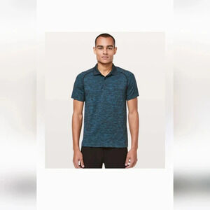 Lululemon Men's Metel Vent Tech Short Sleeve Polo.  M